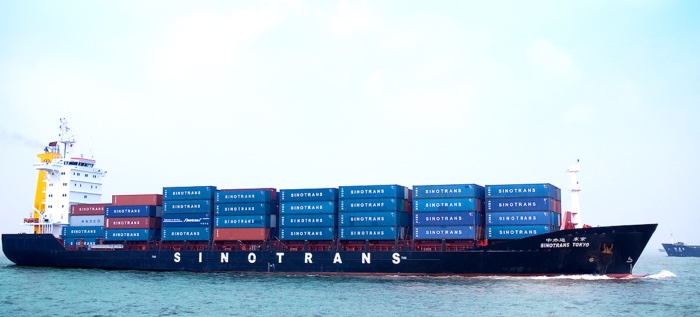 tàu container hãng tài Sinotrans Hải Phòng