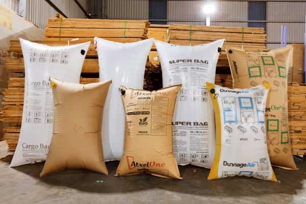 Hình ảnh túi khí chèn lót container