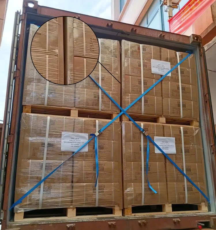 GMLOGS vận chuyển và làm thủ tục cho cont hàng túi khí chèn lót container
